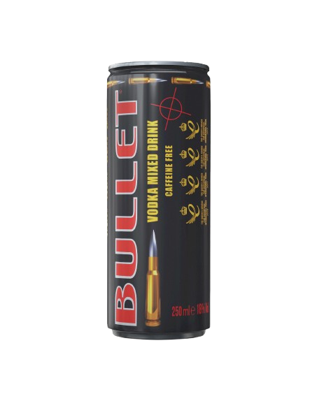 Black Bullet Vodka Mixed Drink 250ml